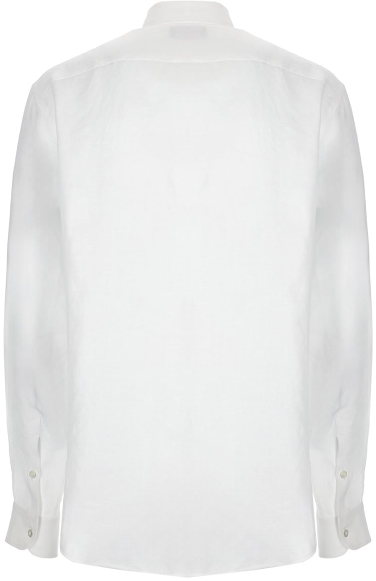 Emporio Armani CAMICIA CON LOGO Wit
