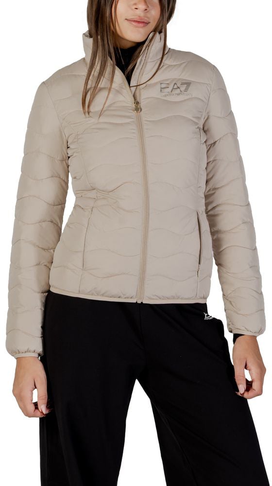 Emporio Armani EA7 Emporio Armani Beige Polyester Bomber Beige