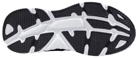 Emporio Armani EA7 Emporio Armani Black And White Polyester Athletic Sneakers Zwart