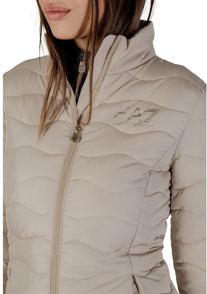 Emporio Armani EA7 Emporio Armani Beige Polyester Bomber Beige