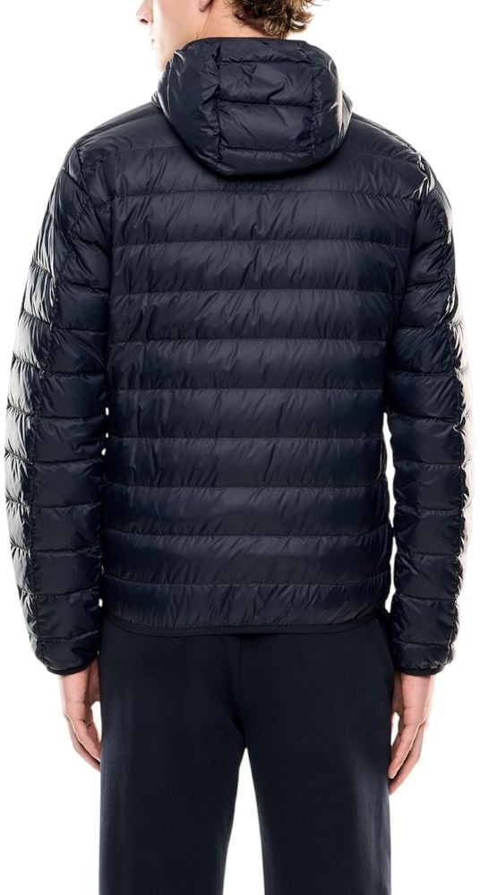 Emporio Armani EA7 Emporio Armani Blue Polyamide Shell Jacket Blauw