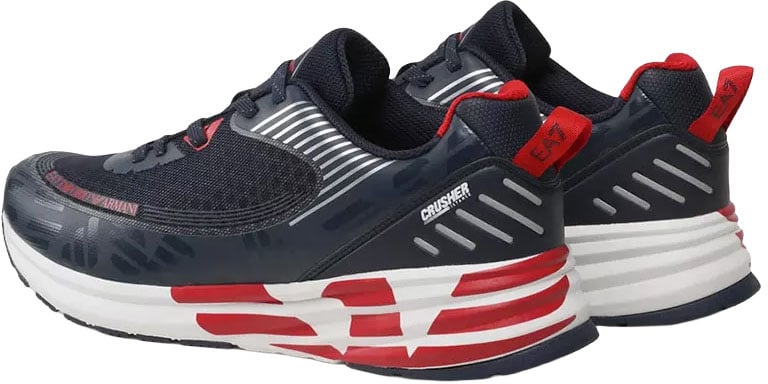 Emporio Armani sneakers crusher distance Blauw