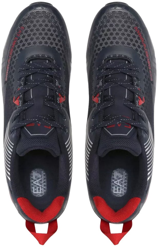 Emporio Armani sneakers crusher distance Blauw