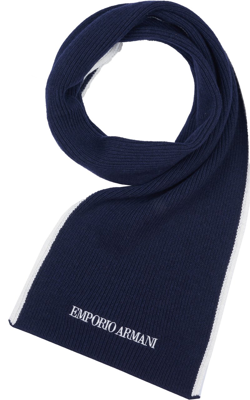 Emporio Armani Schal Navy