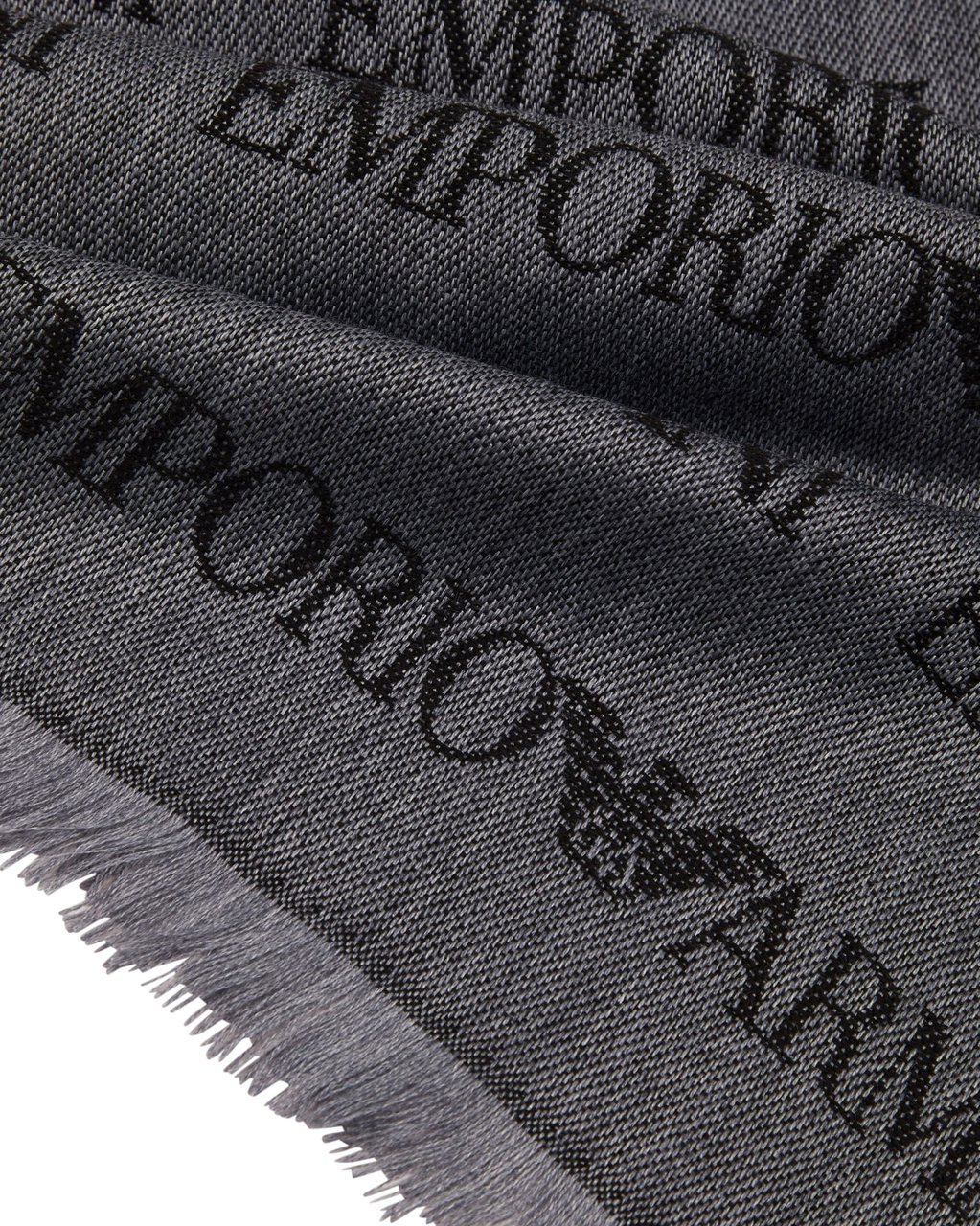 Emporio Armani Scarfs Grey Grijs