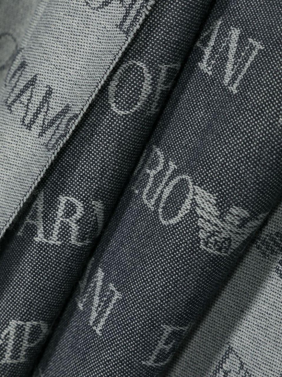 Emporio Armani Scarfs Blue Blauw