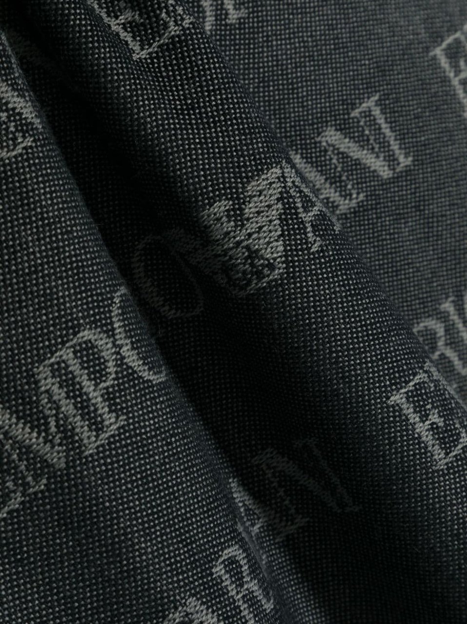 Emporio Armani Scarfs Blue Blauw