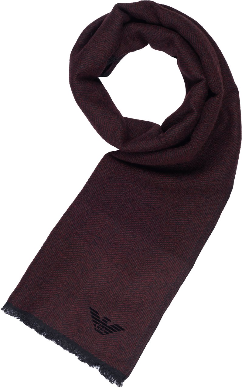 Emporio Armani Schal Rood