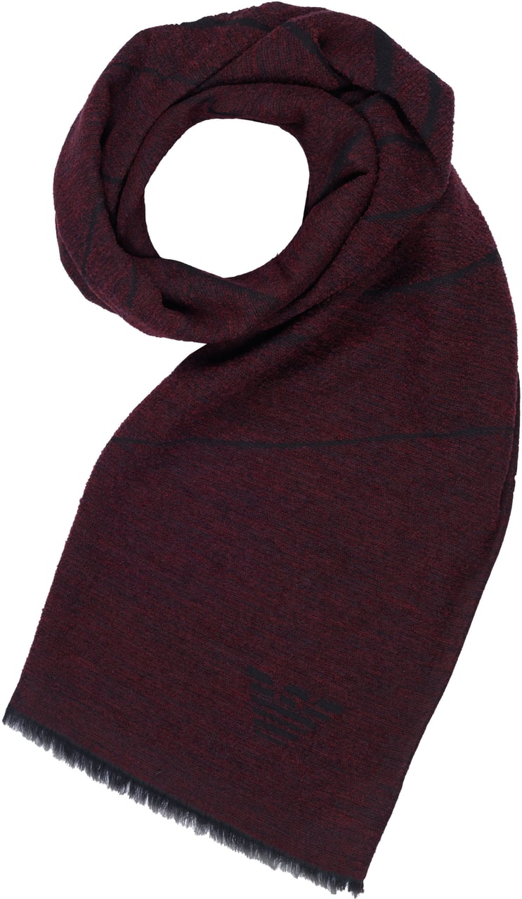 Emporio Armani Schal Rood