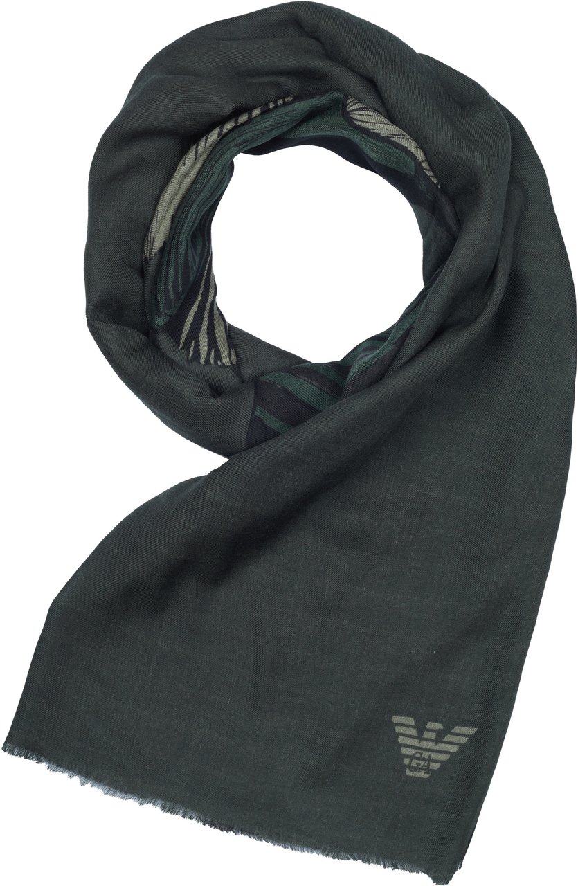 Emporio Armani Schal Groen