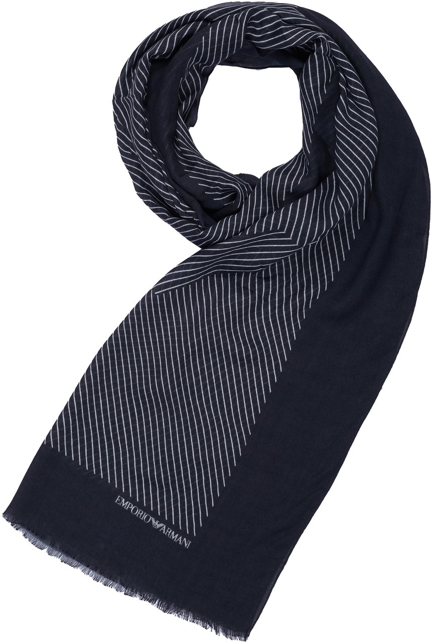 Emporio Armani Schal Zwart