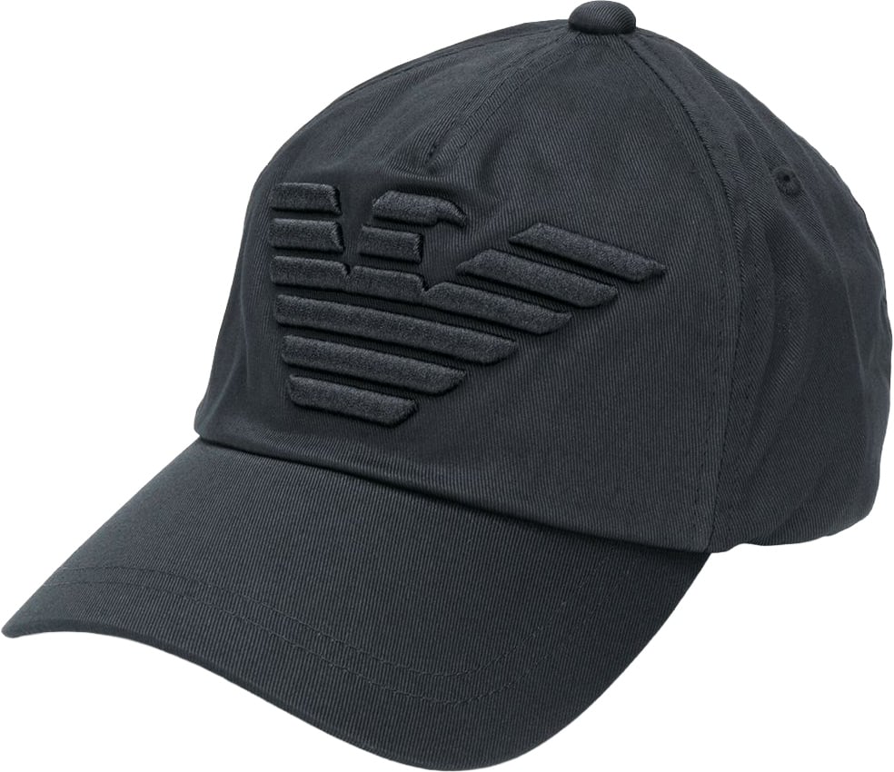 Emporio Armani Hats Black Zwart