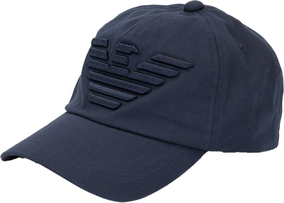 Emporio Armani Hats Blue Blauw