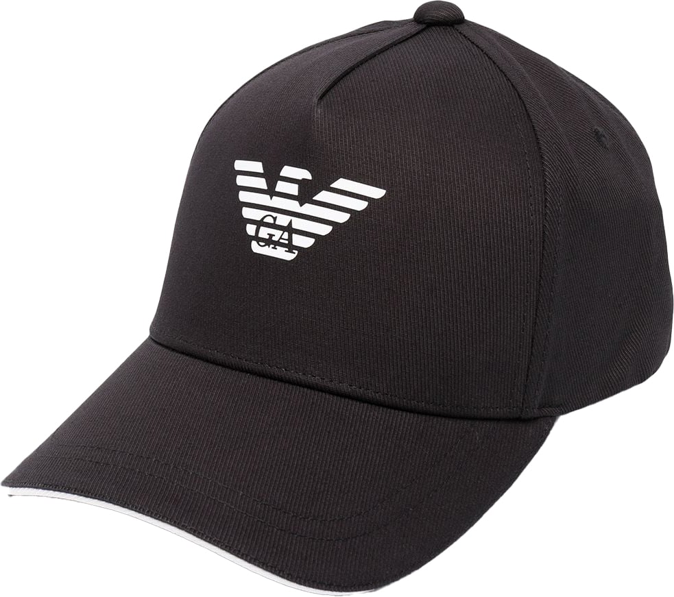 Emporio Armani Hats Black Zwart