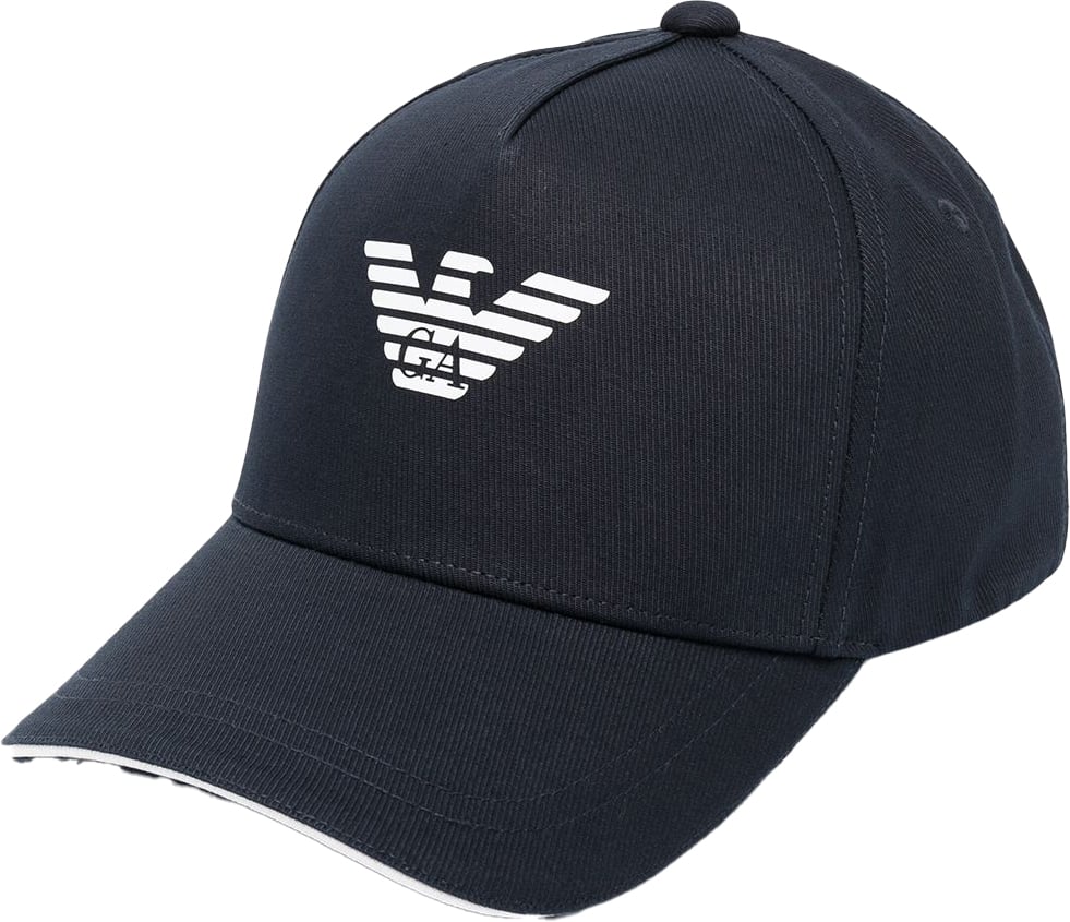 Emporio Armani Hats Blue Blauw