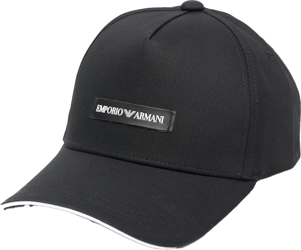 Emporio Armani Hats Black Zwart