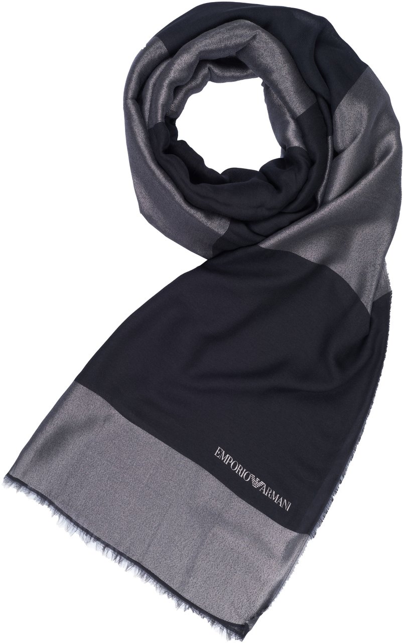 Emporio Armani Schal Zwart