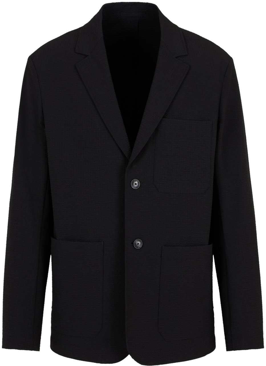 Emporio Armani Jackets Black Zwart
