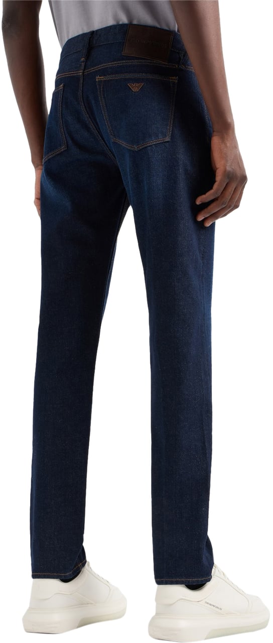 Emporio Armani Jeans Denim Blue Blauw