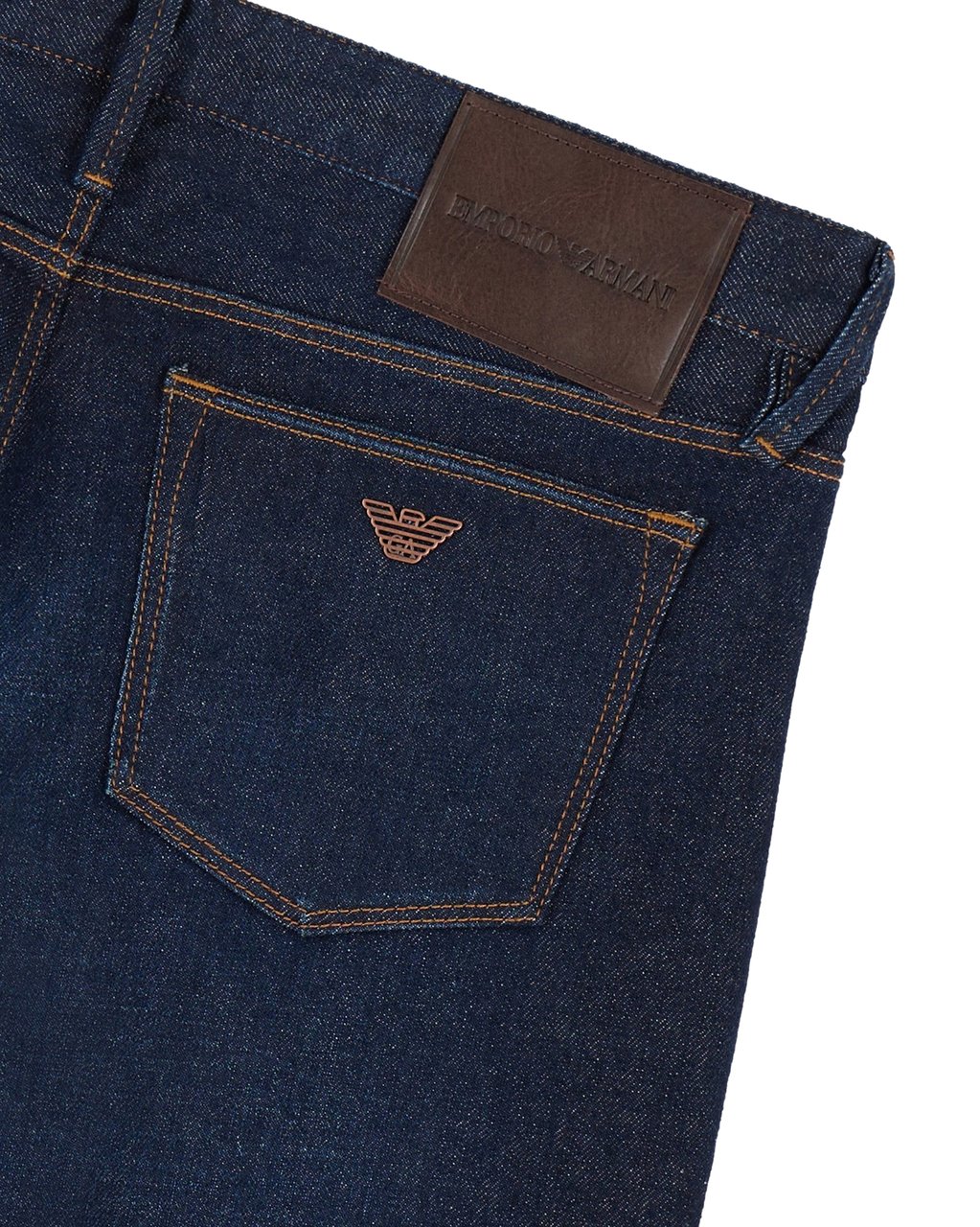 Emporio Armani Jeans Denim Blue Blauw