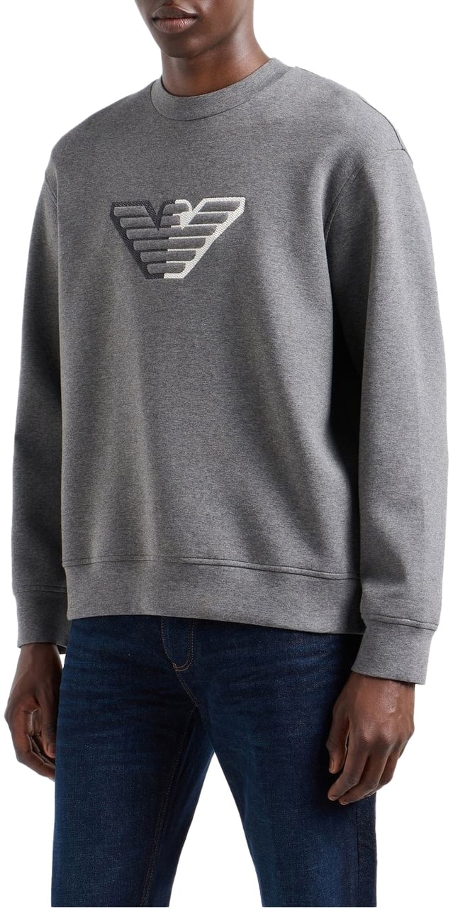 Emporio Armani Sweaters Grigio Melsc Divers