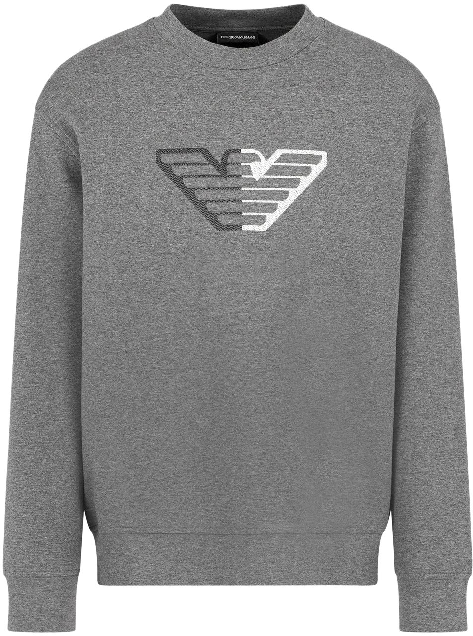 Emporio Armani Sweaters Grigio Melsc Divers