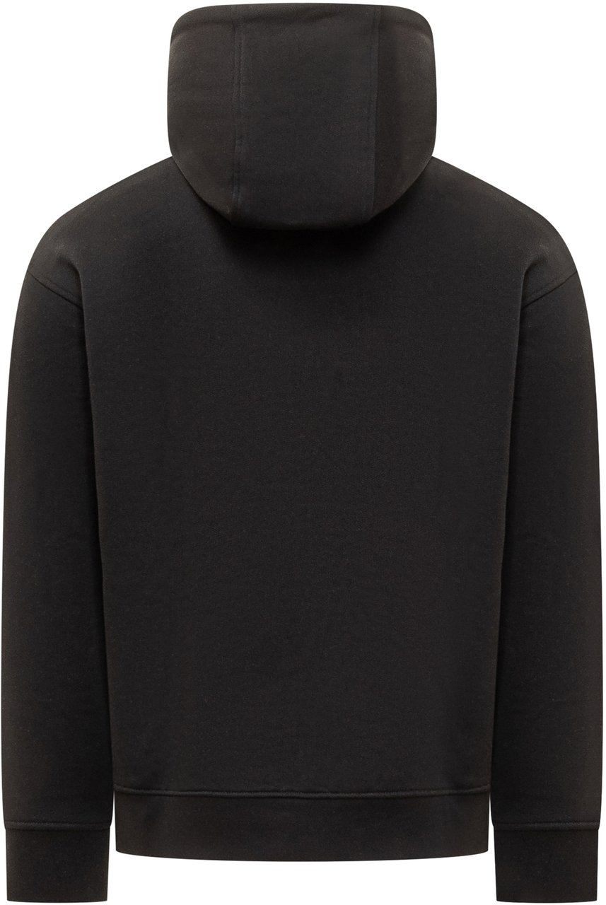 Emporio Armani Felpa con Cappuccio Zwart