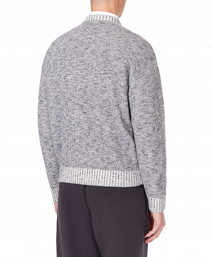 Emporio Armani Sweaters Blue Blauw