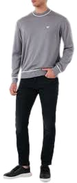 Emporio Armani Sweaters Grey Grijs