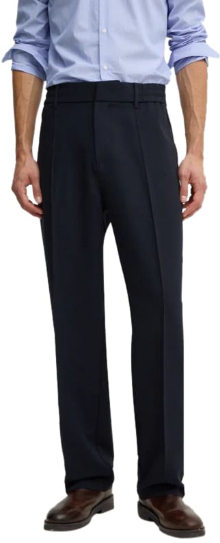 Emporio Armani Trousers Blue Blauw