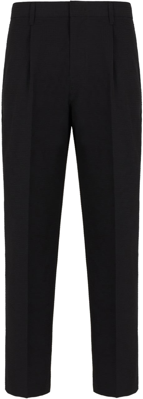 Emporio Armani Trousers Black Zwart