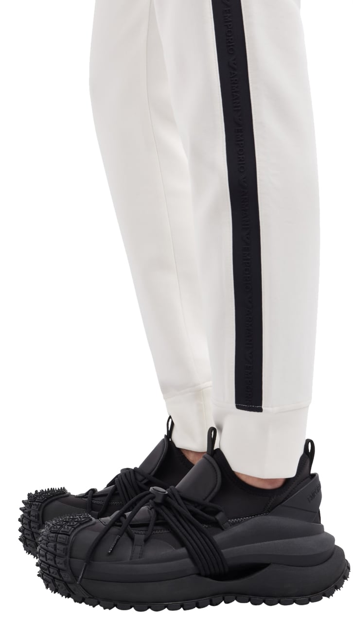 Emporio Armani Trousers White Wit