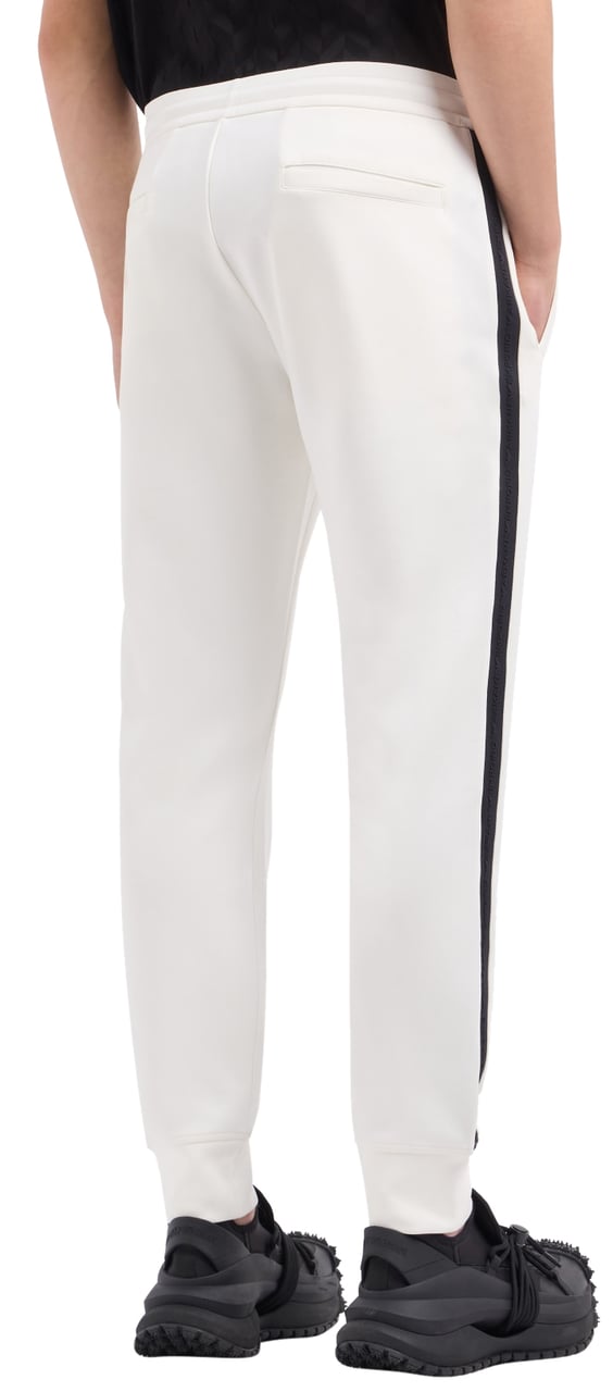 Emporio Armani Trousers White Wit