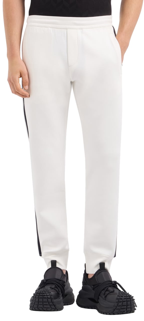 Emporio Armani Trousers White Wit