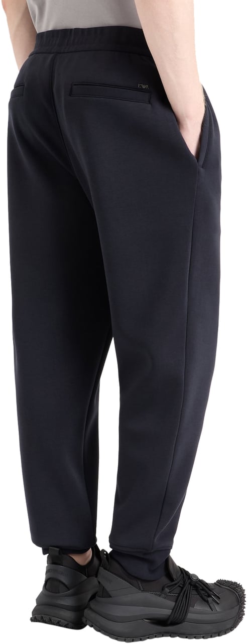 Emporio Armani Trousers Blue Blauw