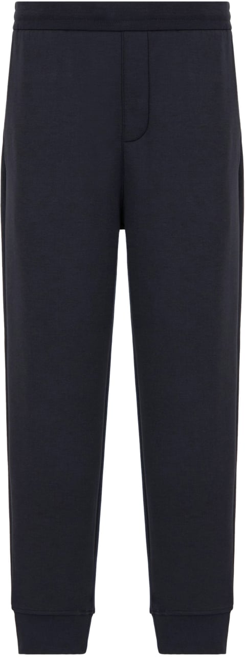 Emporio Armani Trousers Blue Blauw