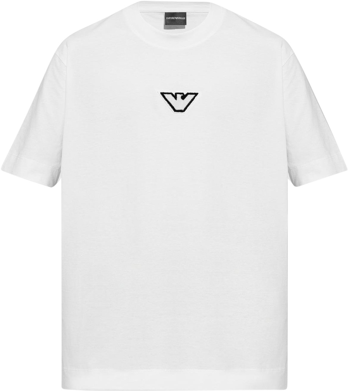 Emporio Armani T-Shirts And Polos Offwhite Eagle Wit
