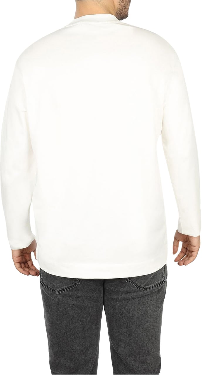 Emporio Armani Sweaters White Eagle Wit