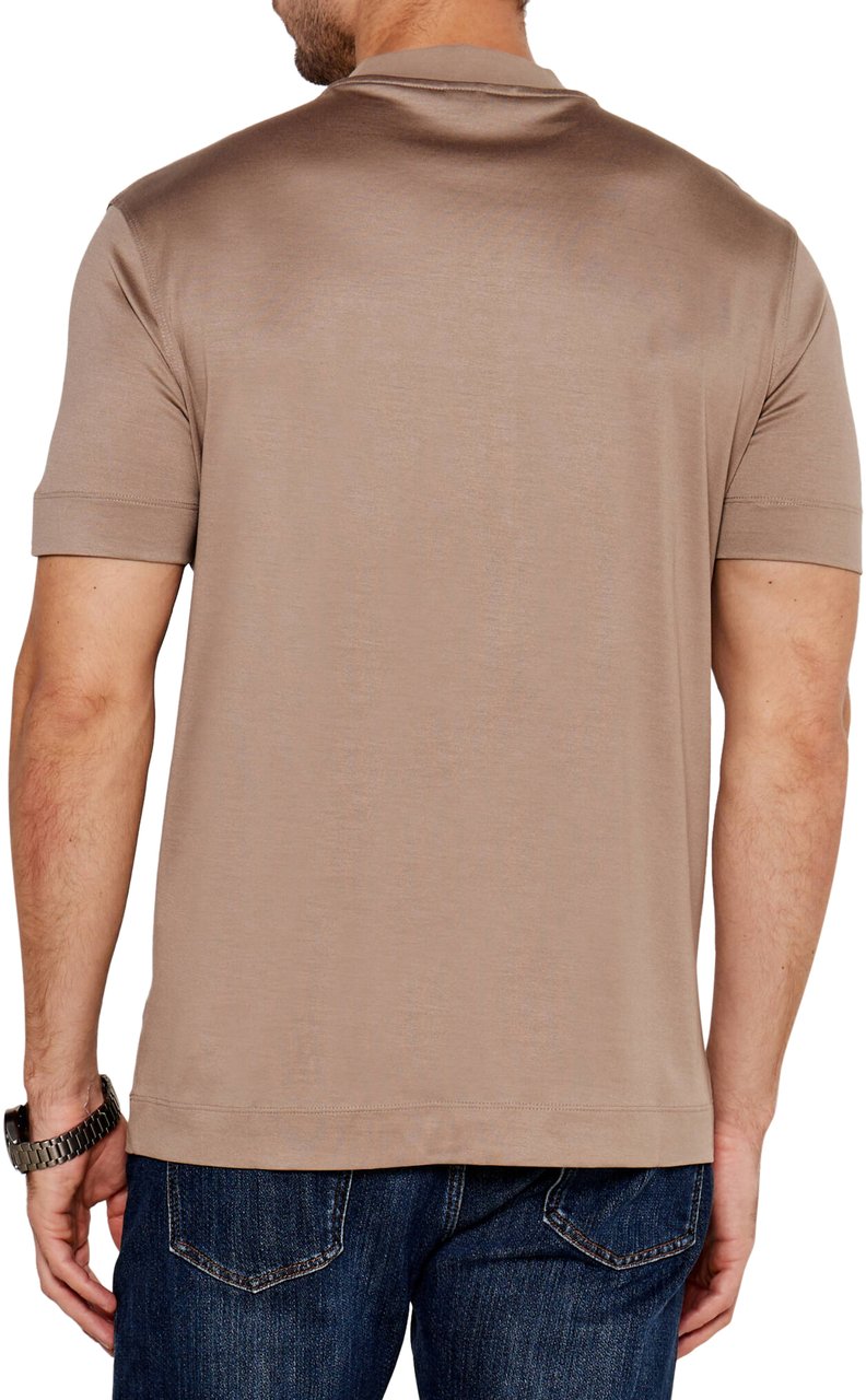 Emporio Armani T-Shirts And Polos Logo Incenso Divers