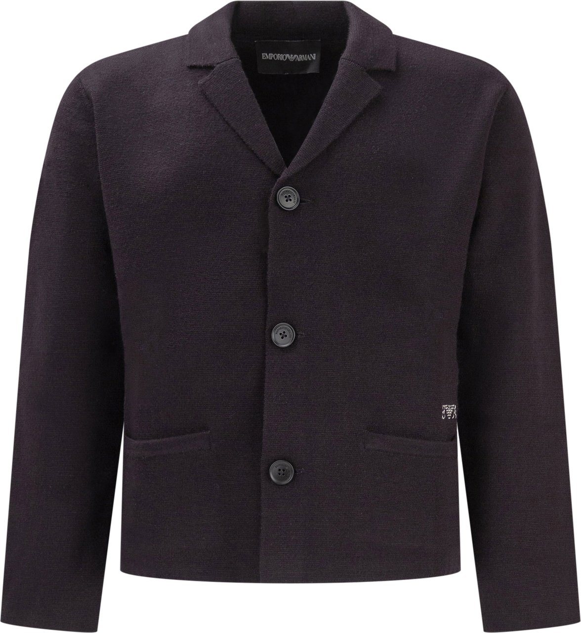 Emporio Armani Blazer con Logo Navy