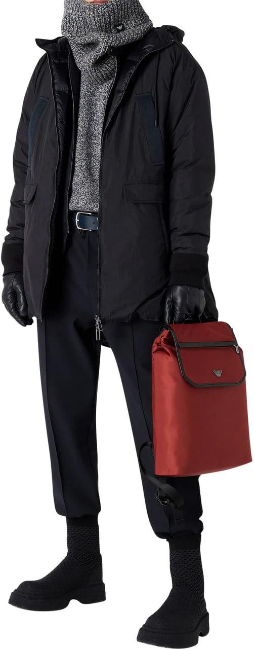 Emporio Armani Jackets Blue Navy Blauw