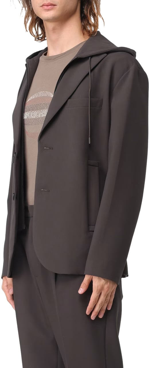 Emporio Armani Jackets Green Groen