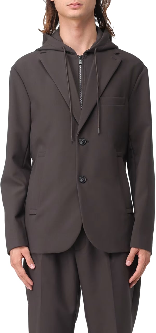 Emporio Armani Jackets Green Groen