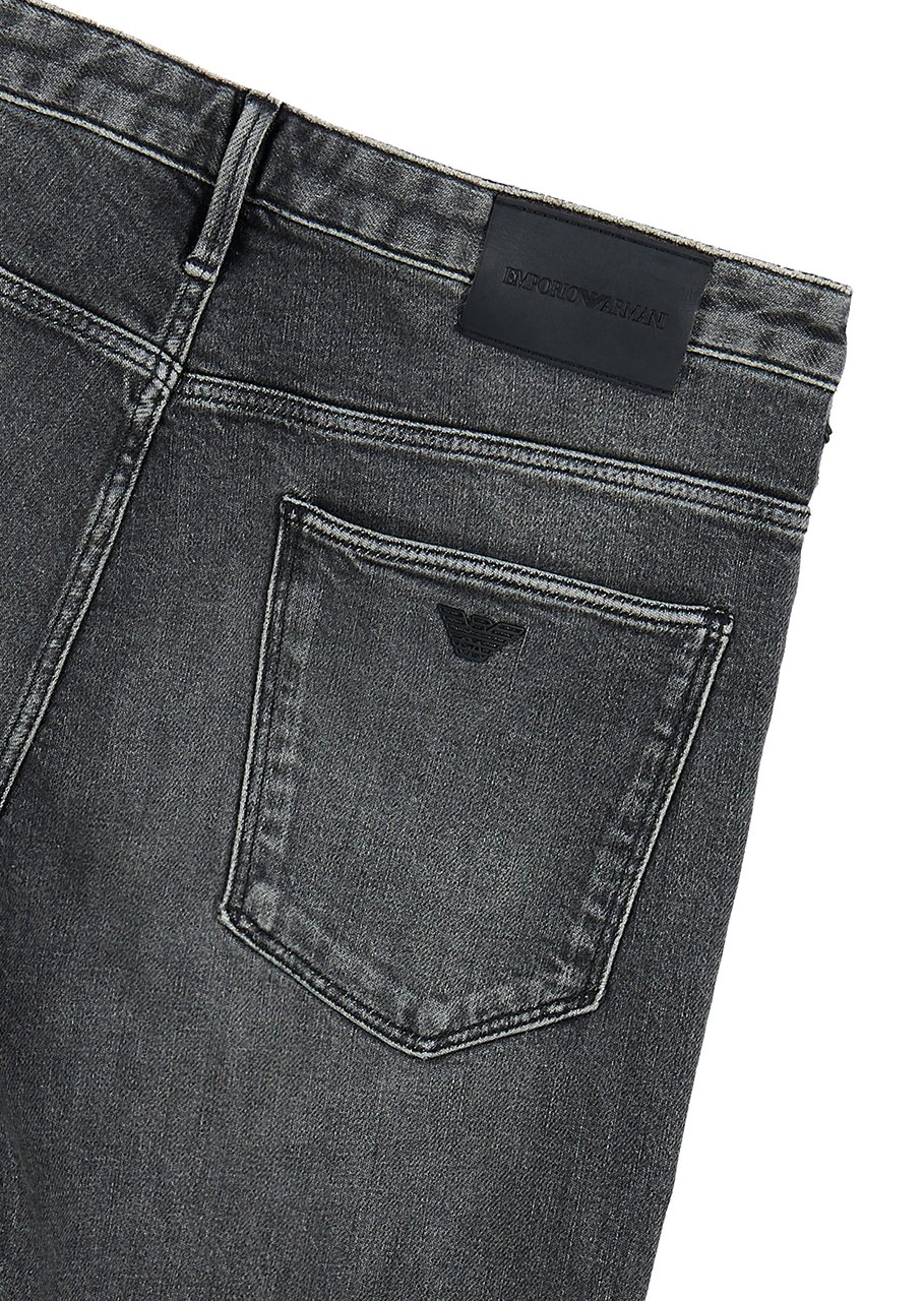 Emporio Armani Jeans Denim Black Blauw