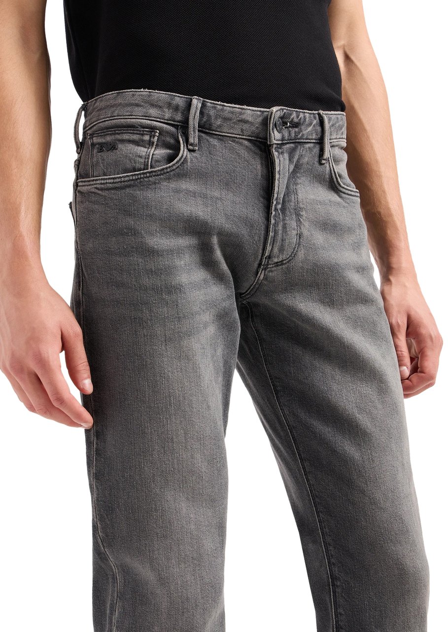Emporio Armani Jeans Denim Black Blauw