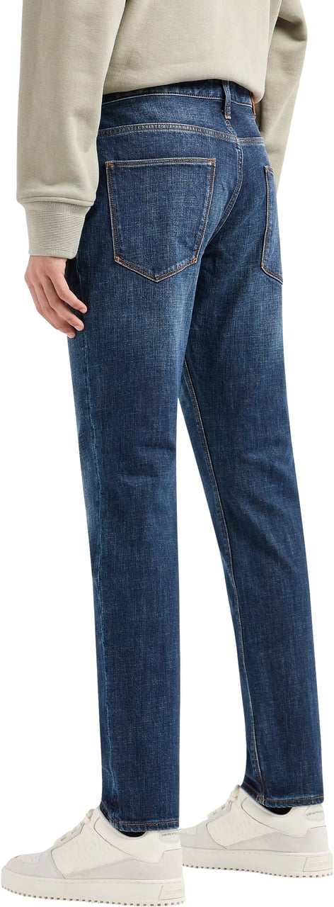 Emporio Armani Jeans Denim Blue Blauw