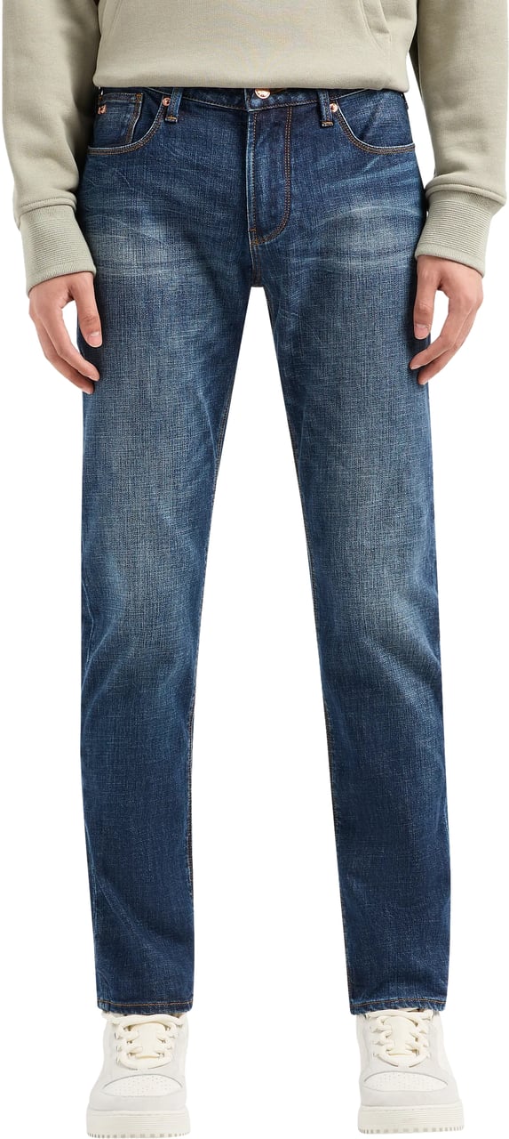 Emporio Armani Jeans Denim Blue Blauw