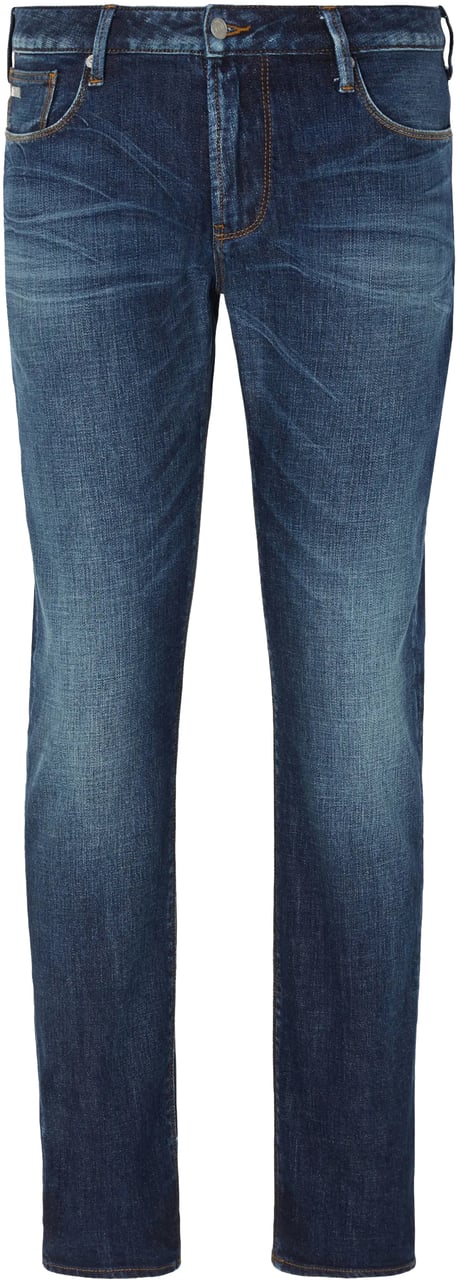 Emporio Armani Jeans Denim Blue Blauw