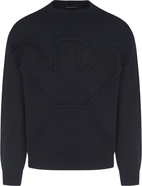 Emporio Armani Sweaters Grey Grijs