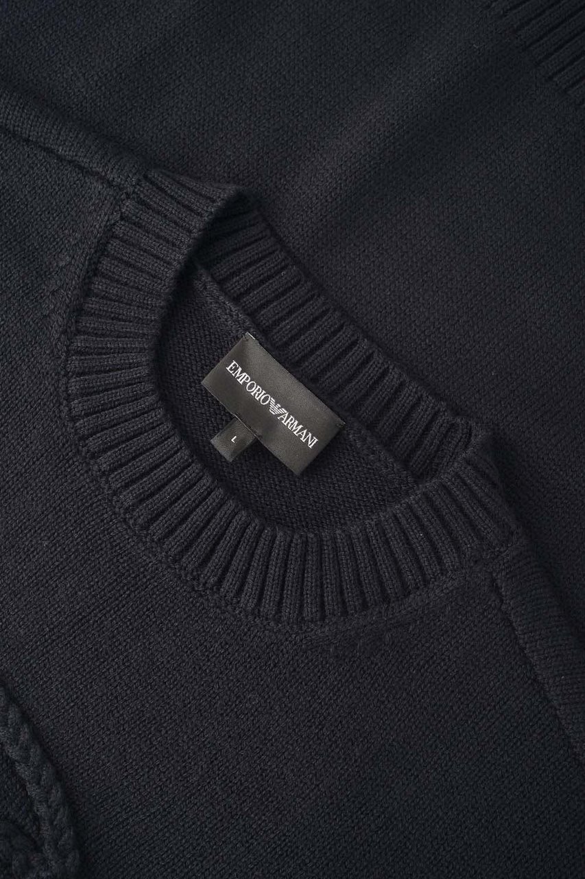 Emporio Armani Sweaters Grey Grijs